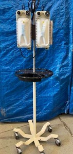lot 18 image: Mallinckrodt Surgical Irrigation Pump On Mobile Stand - Removed From Working Environment However Unable To Test