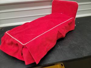 American Girl Red Bed