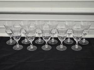 Pretty Westmoreland Crystal Stemware