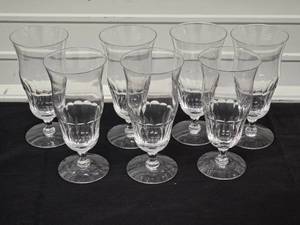 Graceful Fluted Crystal Stemware