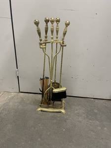 Brass Fireplace Tools