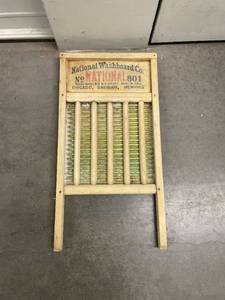 Antique National Washboard No. 801
