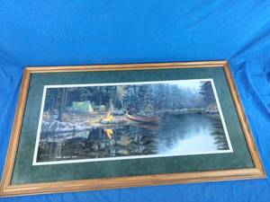 lot 26 image: Darrell Bushs A Place in the Pines Limited Edition AP Print - 43x24