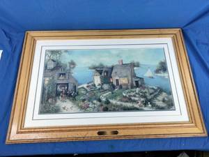 lot 27 image: Linda Nelson Stocks 1999 Gifts From the Garden Signed & Numbered 41x27
