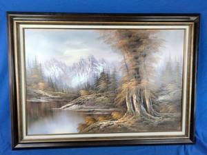 lot 29 image: Original Painting on Canvas 43x31