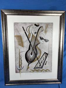 lot 34 image: Contemporary Art Piece 33x41