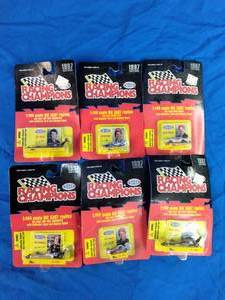 lot 53 image: 6 New Racing Champions 1997 1144 Scale Die Cast Replicas