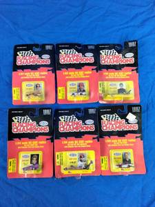 lot 54 image: 6 New Racing Champions 1997 1144 Scale Die Cast Replicas