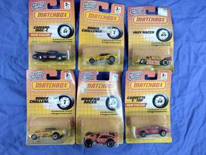 lot 56 image: 6 New Matchbox Die Cast Cars