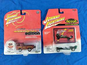 lot 58 image: 2 New Johnny Lighting Topper Series Die Cast Cars