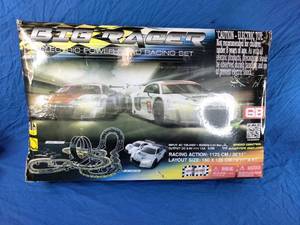 lot 67 image: Golden Bright Electric-Power Big Racer Road Racing Set