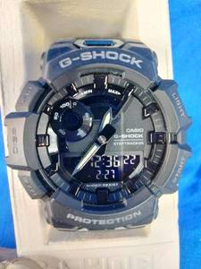 lot 77 image: G-Shock Mens G-Squad Smartphone Link Black Resin Smartwatch