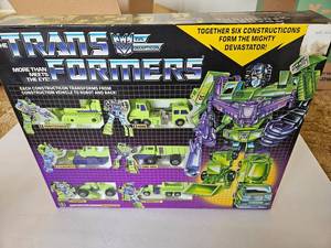 lot 67 image: Transformers GI Contruction Devastator