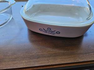 lot 166 image: Corning Ware and Fire King