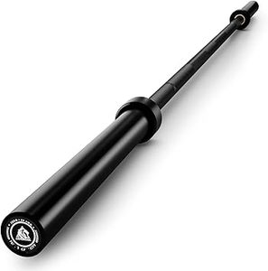 lot F-369 image: LIONSCOOL 7ft Olympic Bar for Weightlifting and Power Lifting, 2 Inch Barbell Bar for Squats, Deadlifts, Presses, Rows and Curls