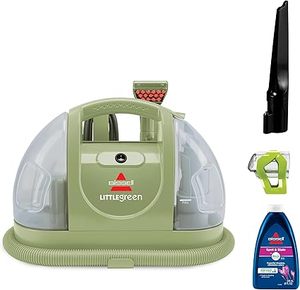lot H-484 image: BISSELL Little Green Multi-Purpose Portable Carpet and Upholstery Cleaner, Car and Auto Detailer, with Exclusive Specialty Tools, Green, 1400B
