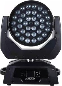 lot E-310 image: LED 36x10W RGBW (4 in1) LED Moving Head Wash for Stage Lighting Effect with RGBW 4in1 LED and Dmx Control Dj Disco and Nightclub