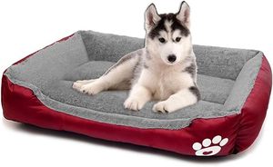 lot P-439 image: Dog Bed cat beds pet beds (Red, Large)