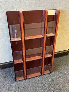 lot 1 image: Paper Holder Shelf, 37x22 Inches