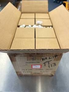 lot 32 image: 16 Boxes of 72 - Culture Tubes 100 x 12.5mm No. MP-9610 Merco Glass