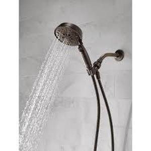 Delta 7-Spray Wall Mount Handheld Shower Head 1.8 GPM in SpotShield Venetian Bronze  Customer Returns See Pictures