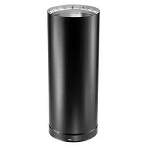 DuraVent DVL 6 in. x 48 in. Double-Wall Black Chimney Stove Pipe Chimney Pipe Customer Returns See Pictures