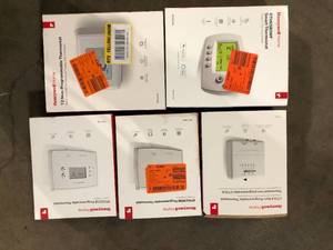 Lot of Assorted Smart Thermostat Various Models and Conditions  Customer Returns See Pictures