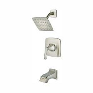 Pfister Venturi Single-Handle 1-Spray Tub and Shower Faucet in Spot Defense Brushed Nickel (Valve Included)  Customer Returns See Pictures