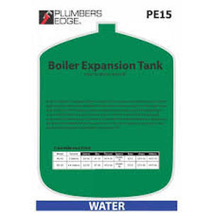Plumbers Edge 15 Expansion Tank  Customer Returns See Pictures
