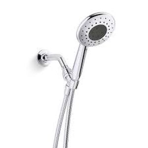 KOHLER Daisyfield 6-Spray Wall Mount Handheld Shower Head 1.8 GPM in Polished Chrome   Customer Returns See Pictures