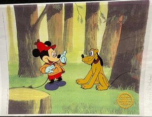 lot 467 image: Walt Disney Limited Edition Serigraph Cel The Pointer (1939)