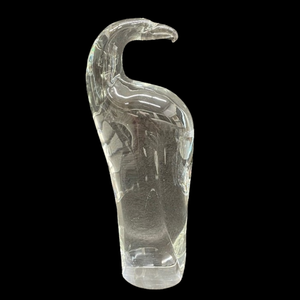lot 338 image: Murano Crystal Eagle Sculpture