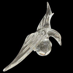 lot 341 image: FM Marcolin Art Crystal Eagle Auction Estimate $200-$400