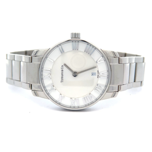 lot 213 image: Tiffany & Co. Atlas Watch with Original Box & Papers VIDEO