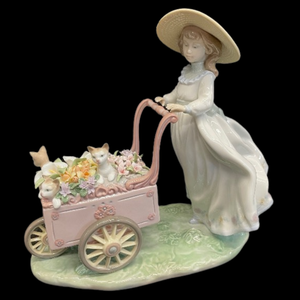 lot 355 image: Lladro Spring Joy Porcelain Figurine
