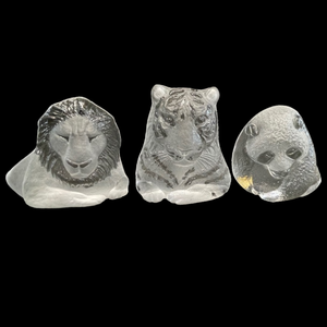 lot 367 image: Royal Krona Sweden Crystal Animal Figures