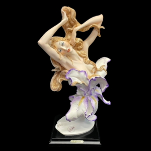 lot 373 image: G. Armani Iris Porcelain Figurine