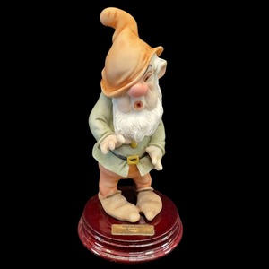 lot 455 image: Walt Disneys Sneezy Figurine by Giuseppe Armani