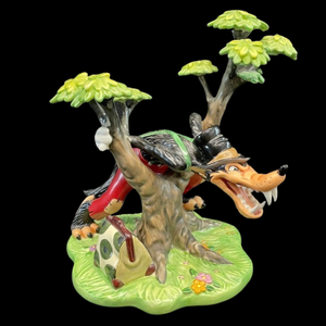 lot 465 image: Walt Disney Classics Collection Big Bad Wolf Figurine (Three Little Pigs 60th Anniversary)