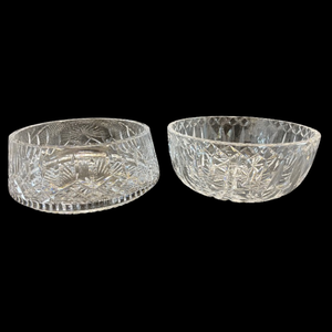 lot 476 image: Lismore & Araglin Waterford Crystal Bowls