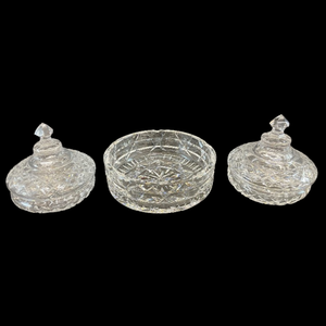 lot 478 image: Waterford Crystal CandyPowder Dishes and Ashtray