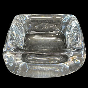 lot 483 image: Kosta Boda Signed Crystal Ashtray