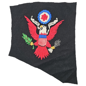 lot 43 image: Johnny Cashs Iconic Bicentennial Stage Outfit Patch  Nudies Manuel Cuevas Design $5,000 - $8,000 Estimate 