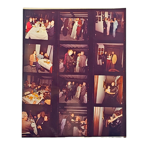 lot 49 image: Johnny Cash Candid Birthday Original Contact Photo Sheet  Sheet 6 $10,000 Estimate