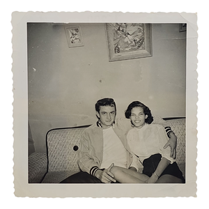 lot 52 image: Original Photo of Johnny and Vivian Post-Air Force Circa 1954 $3,500 - $6,000 Estimate 