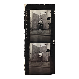 lot 58 image: Rare Original Johnny Cash Columbia Studios 1961&nbspContact Photo Sheet Segment (Photographer Leigh Wiener) - 6 $4,000 - $6,000 Estimate 