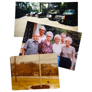 lot 88 image: Group of 3 Johnny Cash Original Photos  Family, Home, and Cars $2,000 Estimate 