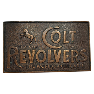 lot 102 image: Johnny Cash Owned  Colt Revolvers Belt Buckle $2,000 - $4,000 Estimate 