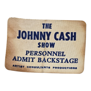 lot 118 image: The Johnny Cash Show - Backstage Personnel Pass (c. Early 1970s)