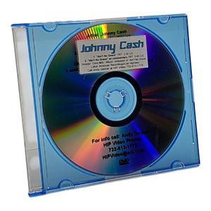 lot 131 image: Johnny Cash Aint No Grave Promotional DVD for Video Clubs & Producers  HIP Video Promo Issue